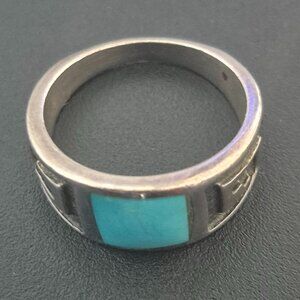 Vintage Turquoise Southwest Ring Size 8